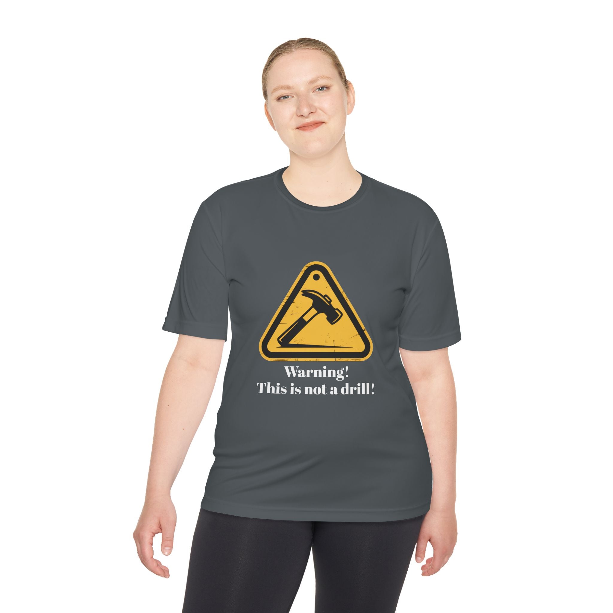 Hammer Warning Unisex Moisture Wicking Tee