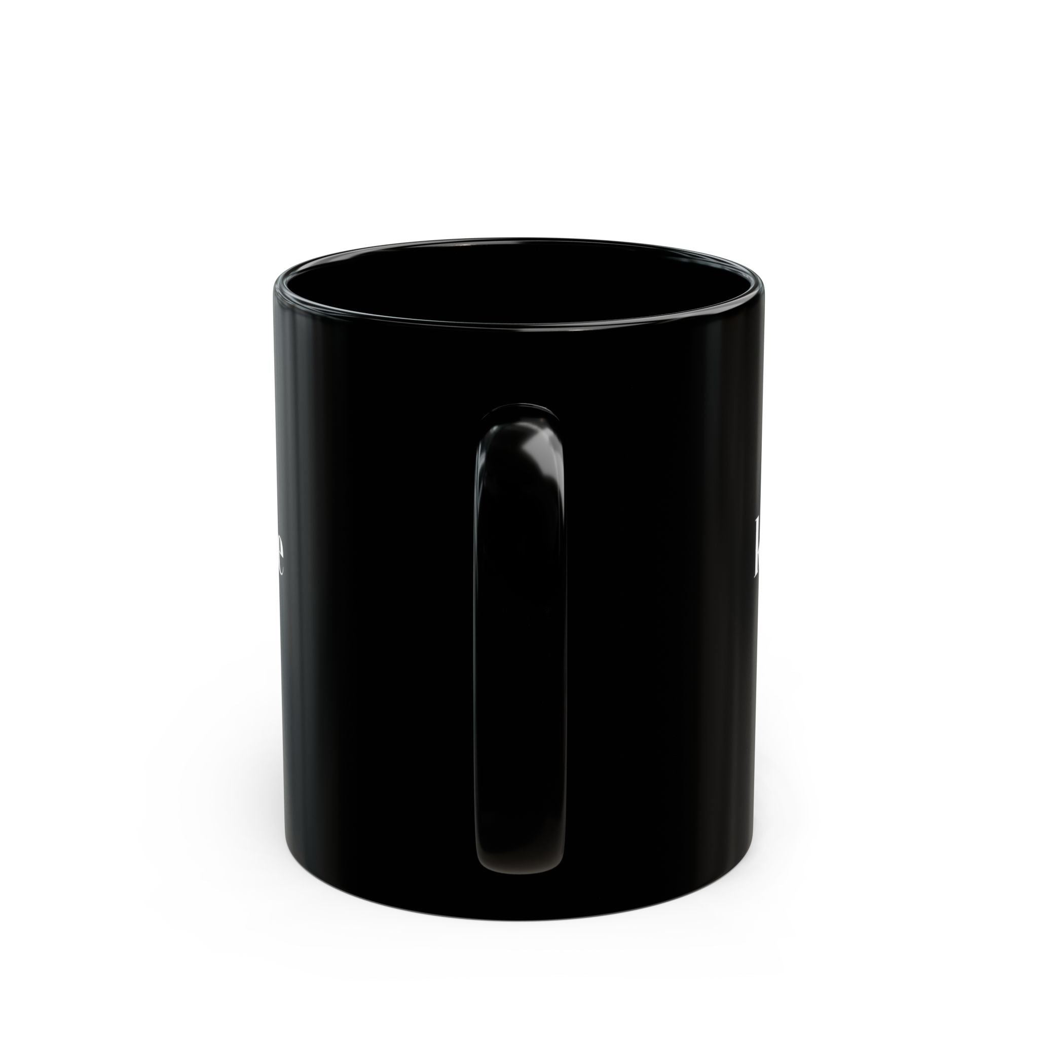 Motivational Black Coffee Mug - "A Coffee a Day Keeps the Hiding for the Apprentice Away"