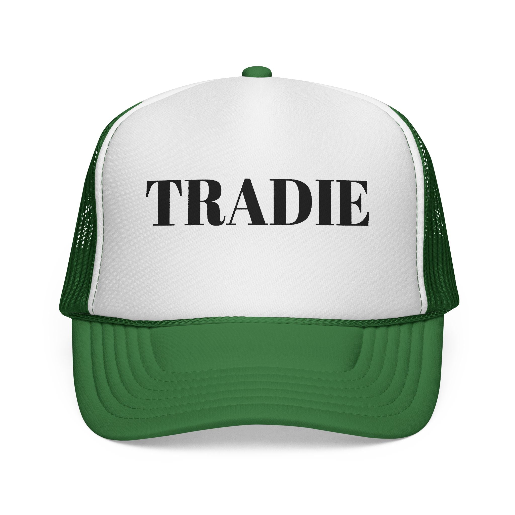 Tradie Trucker Cap - Retro Workwear Mesh Hat