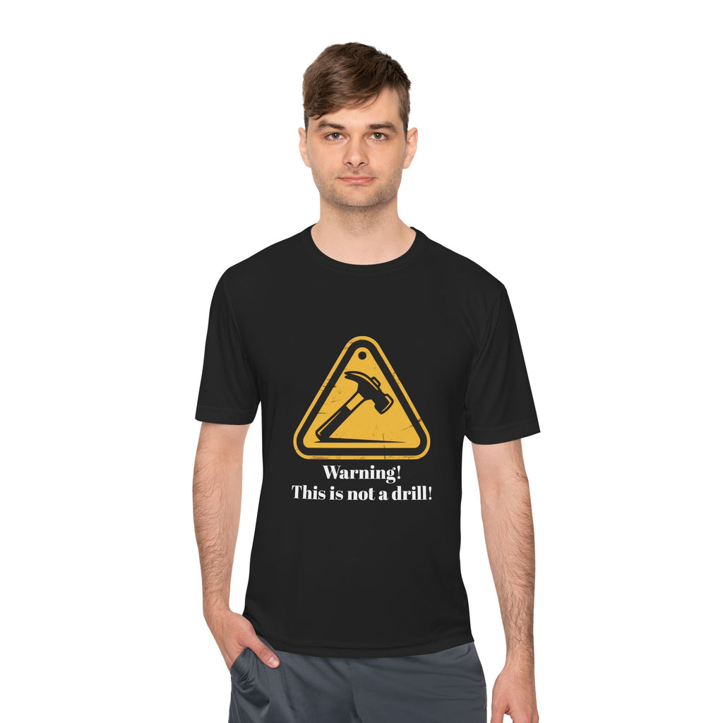 Hammer Warning Unisex Moisture Wicking Tee