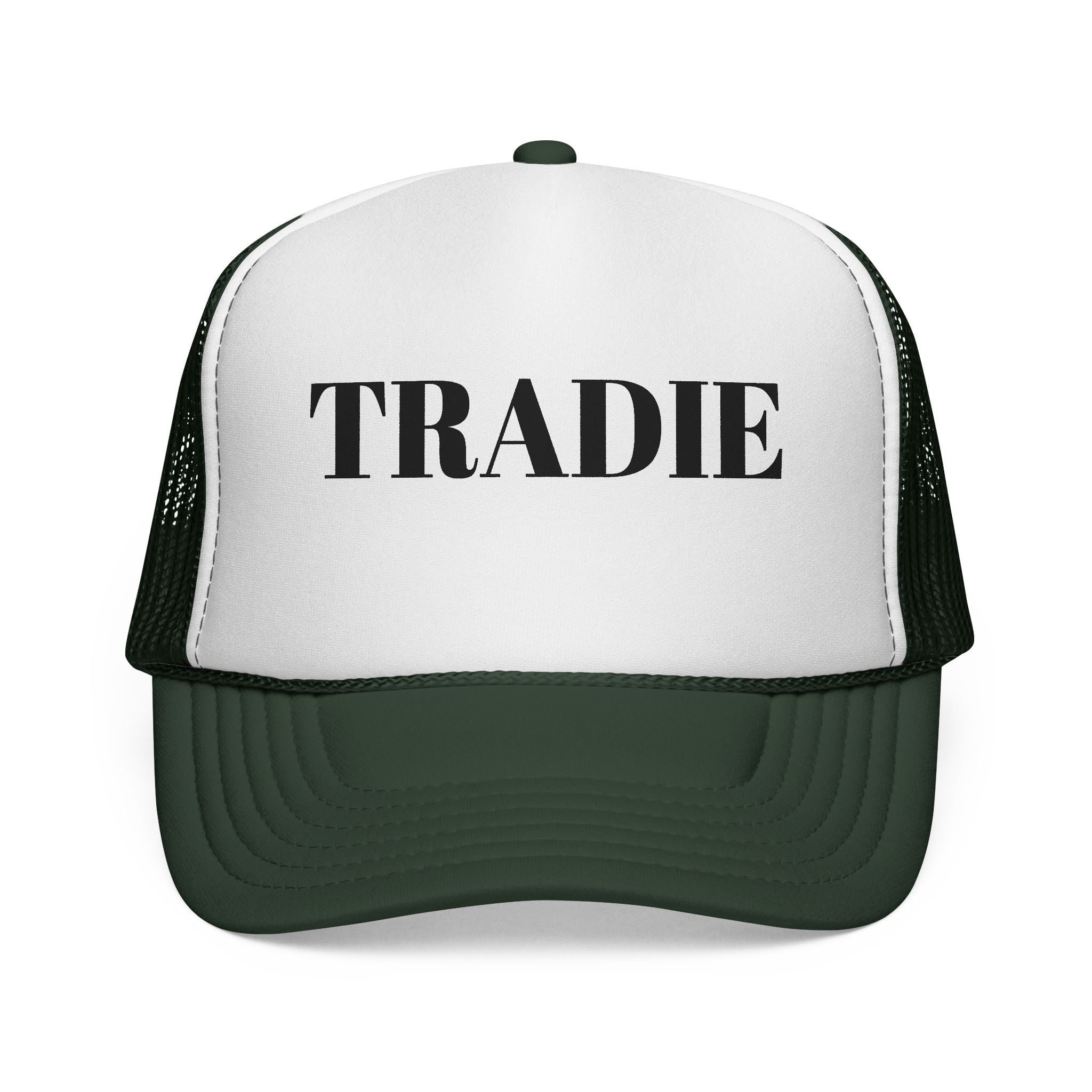 Tradie Trucker Cap - Retro Workwear Mesh Hat
