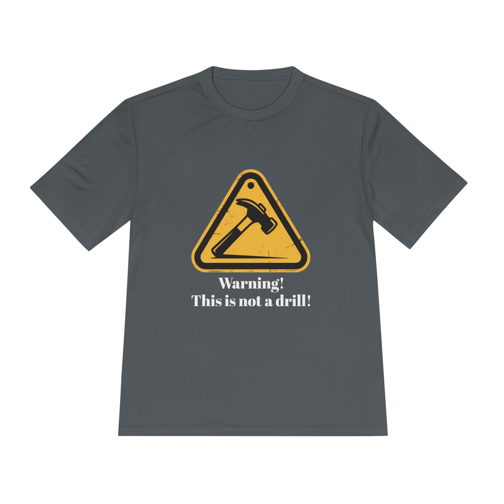Hammer Warning Unisex Moisture Wicking Tee