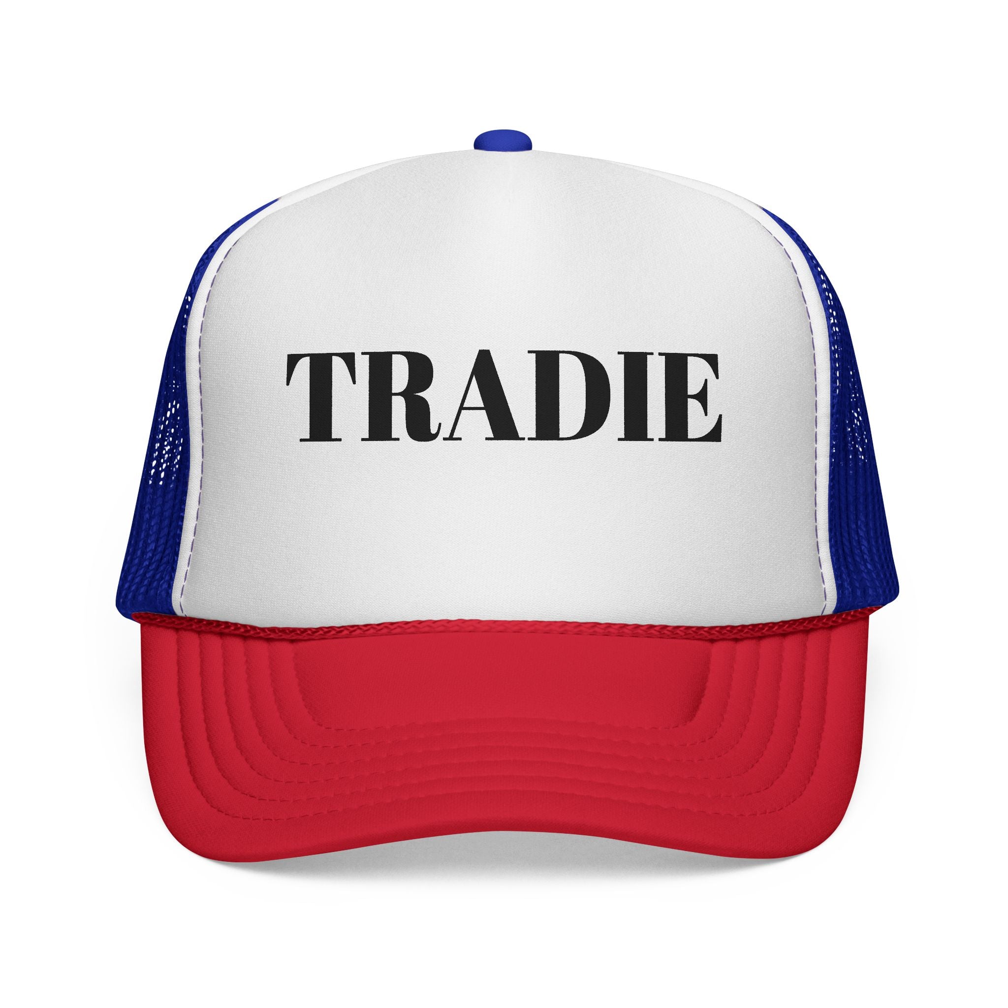 Tradie Trucker Cap - Retro Workwear Mesh Hat