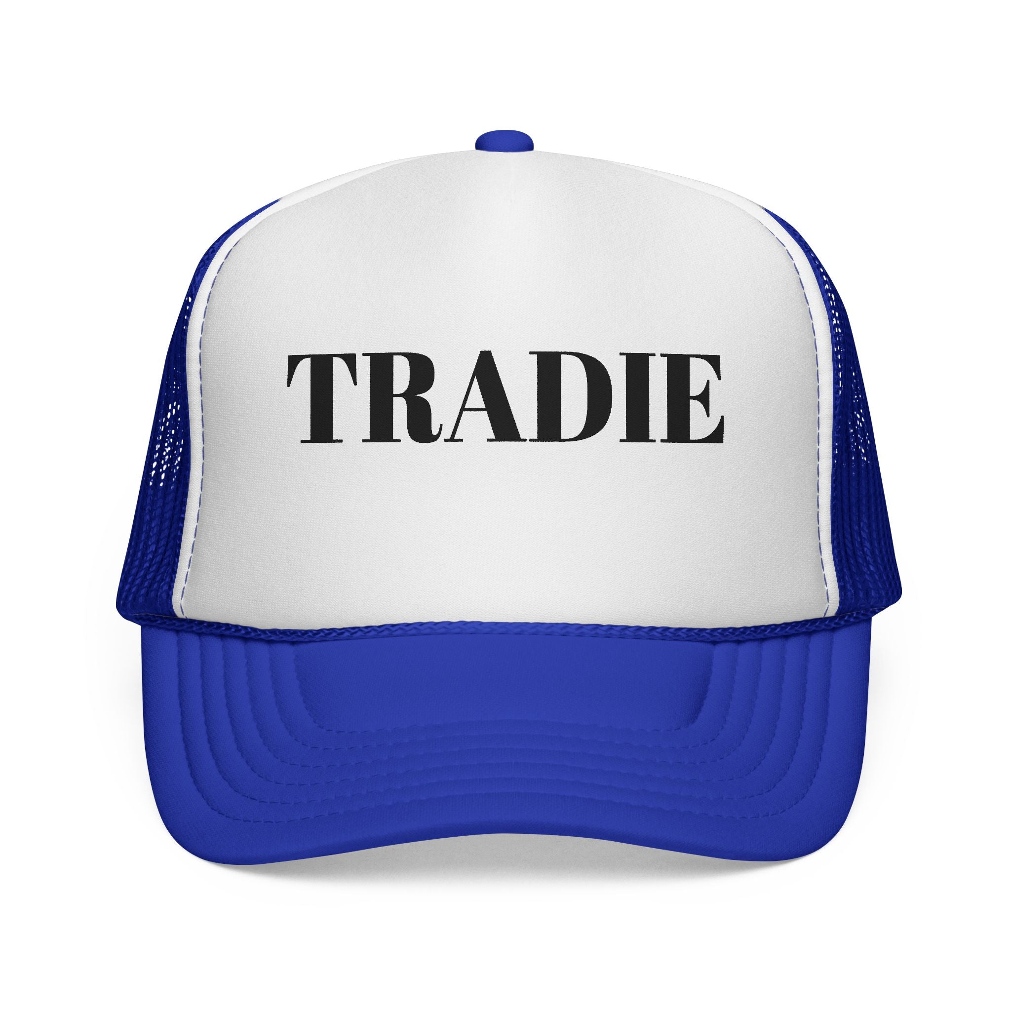 Tradie Trucker Cap - Retro Workwear Mesh Hat